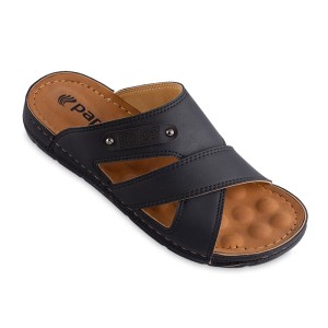 Sandal Shahab 3 PAPA PU Men Black