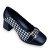 Shoe Majlesi Parche va Charm Zapa Women Black