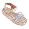 Stilettosy Sandals three Bande Parmin Girls Cream