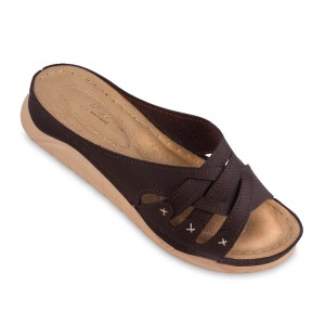 Sandal Mitra Liya Women Brown